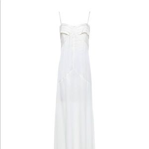 PATRIZIA PEPE SERA white maxi dress